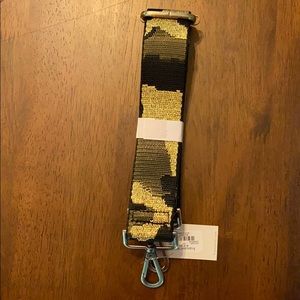 NWT Camo bag strap. Dress up your bags!